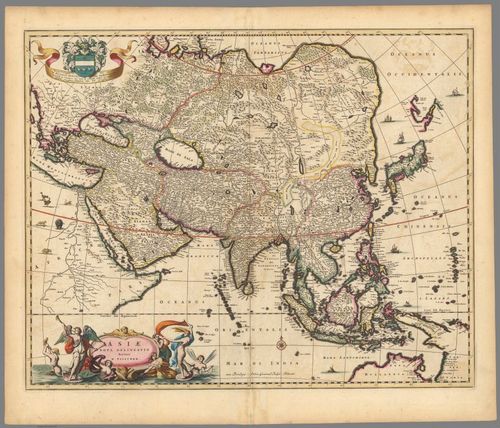 E86.108 - Asiae nova delineatio