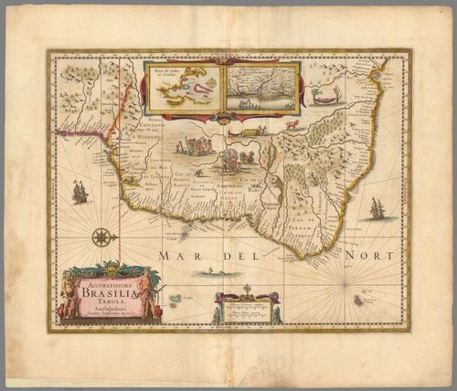 E86.129 - Accuratissima Brasiliae tabula
