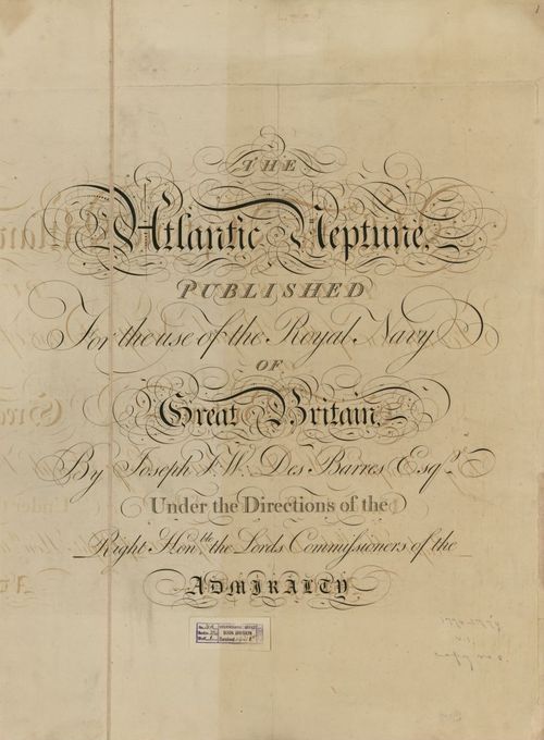 E89 - The Atlantic Neptune Published for the use of the Royal Navy