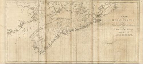 E89 - A Chart of Nova Scotia