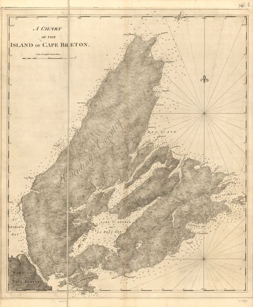 E89 - A Chart of Cape Breton Island
