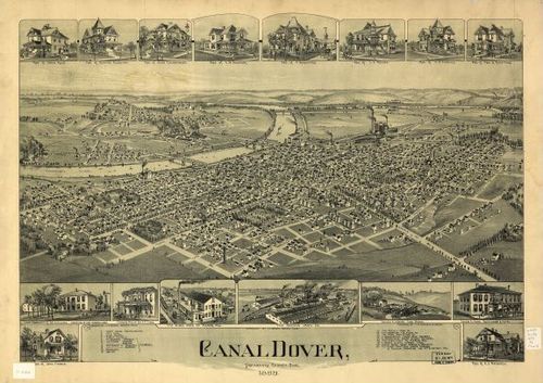 E93 - Canal Dover Tuscarawas County Ohio - 1899