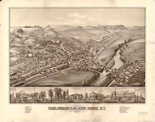 E95 - Canajoharie and Palatine Bridge New York - 1881
