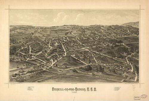 E95 - Fishkill-on-the-Hudson USA - 1886