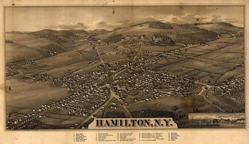 E95 - Hamilton New York - 1885