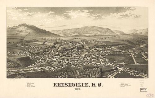 E95 - Keeseville New York - 1887