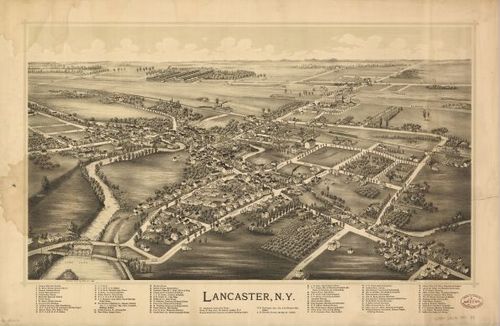 E95- Lancaster New York -1892