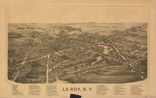 E95 - Le Roy New York - 1892