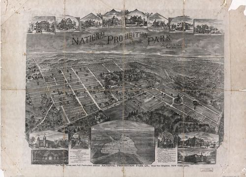 E95 - National Prohibition Park Westerleigh borough of Richmond Staten Island New York City - 1898