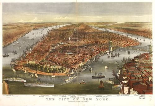E95 - The city of New York - 1870