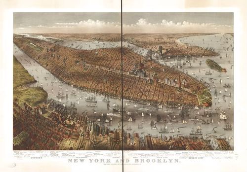 E95 - New York and Brooklyn - 1875