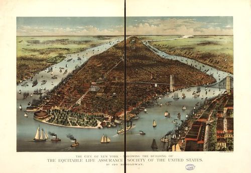E95 - The city of New York - 1883