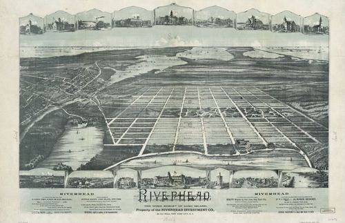 E95 - Riverhead the home resort of Long Island New York - 1890
