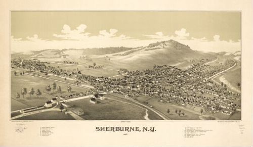 E95 - Sherburne New York - 1887