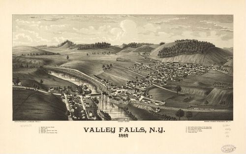 E95 - Valley Falls New York - 1887