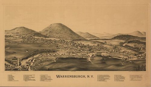 E95 - Warrensburgh New York - 1891