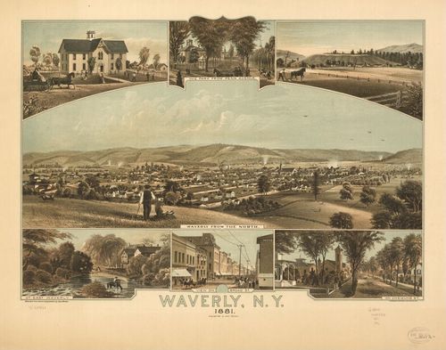 E95 - Waverly New York - 1881