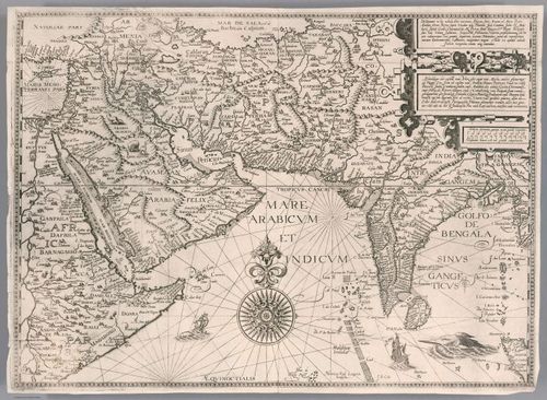 E99 - Southwest Asia. Definiantur in hac tabula, Orae maritimae Abexie, freri Mecani al Maris Rubri Arabiae ...