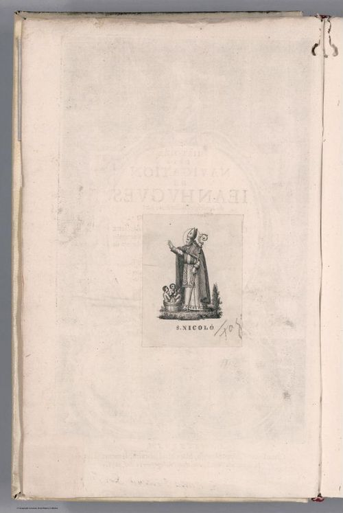 E99 - Title Page Verso: S. Nicolo.