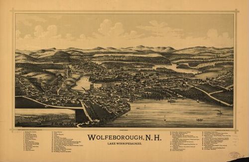 E104 - Wolfeborough New Hampshire Lake Winnipesaukee