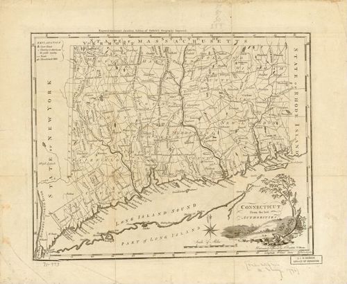 E109 - Connecticut, from the best authorities.