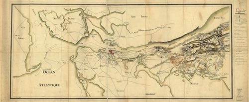E109 - Position du camp de l'armée combinée a Philipsburg du 6 juillet au 19 aoust.