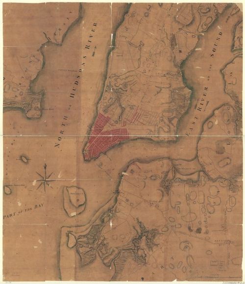 E109 - [Plan de New-York et des îles environnantes.