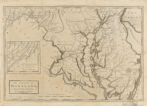 E109 - The State of Maryland from the best authorities.