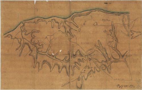 E109 - Plan des ouvrages faits à York-town en Virginie.