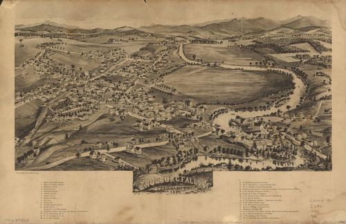 E111 - Enosburg Falls Vermont Franklin Co - 1892