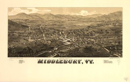 E111 - Middlebury Vermont - 1886