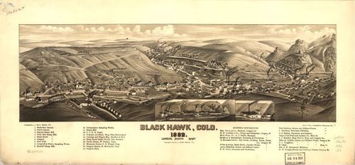 E112 - Black Hawk Colorado - 1882
