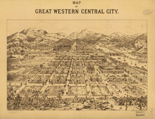 E112 - Map of great western Central City