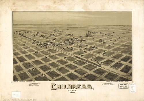 E113 - Childress Texas - 1890