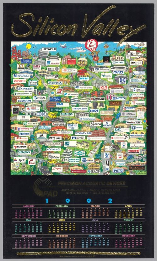 E115 - Silicon Valley. Precision Acoustic Devices. 1992