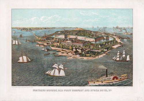 E118 - Fortress Monroe Old Point Comfort and Hygeia Hotel Virginia