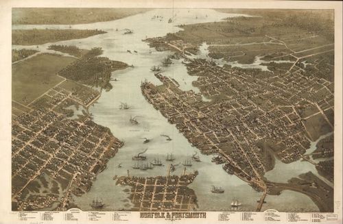 E118 - Norfolk and Portsmouth Virginia - 1873