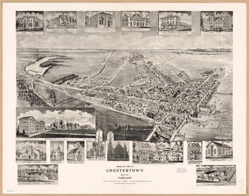 E122 - Chestertown Kent Co Maryland - 1907