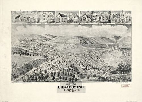 E122 - Lonaconing Maryland - 1905