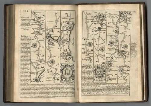 E127.133 - Roads from Exeter to Dorchester. (continued.)