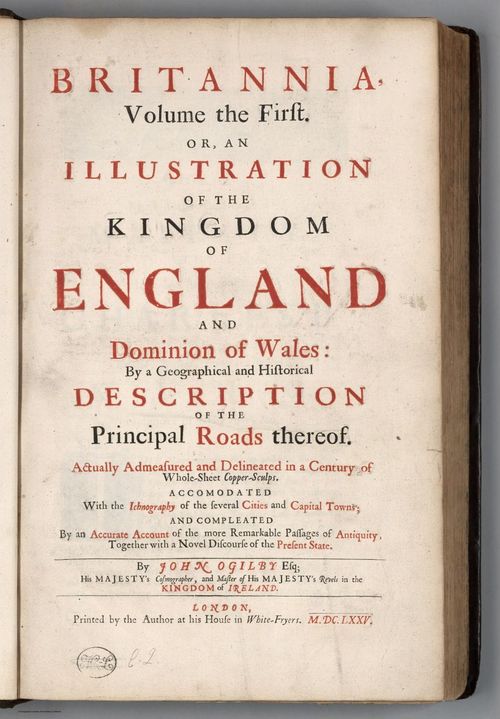 E127.B.003 - Ogilby 1675 Title