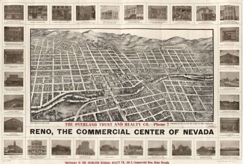 E143 - Reno the commercial center of Nevada - 1907