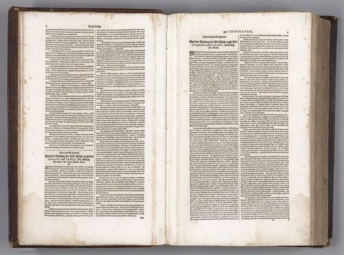E152.015 - Text: Einleitung zur Geographie (continued).