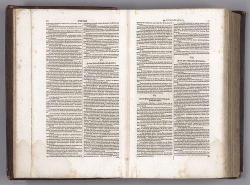 E152.021 - Text: ... Geographia. Historica (continued).