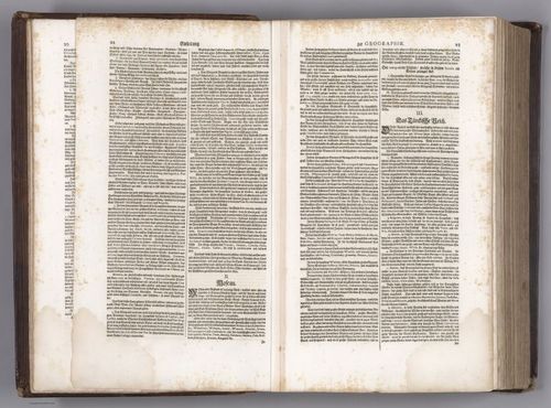 E152.023 - Text: ... Geographia. Historica (continued).