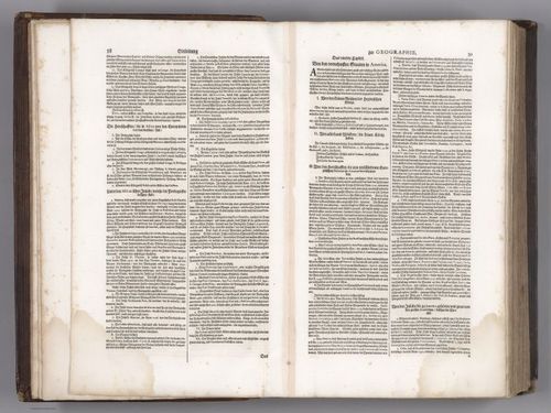 E152.031 - Text: ... Geographia. Historica (continued).
