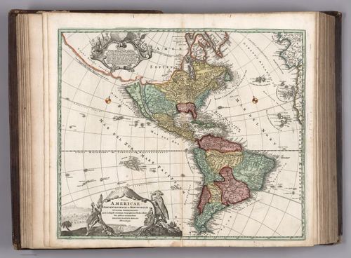 E152.059 - Totius Americae Septentrionales et Meridionalis.