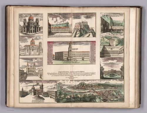 E152.116 - View: Prospectus Elegantiores ... Salisburgensis.