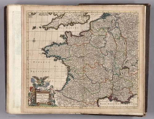 E152.210 - Galliae Tabula Vulgo Royaome de France.