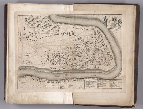 E152.223 - Campement Seiner Konige, Maje zu Schweden, bey Bender wie Solches fich A° 1711 befunden.